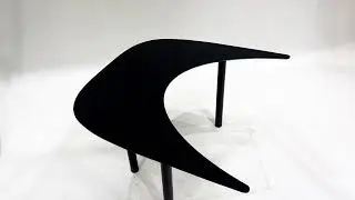 RALLONGE TONNEAU POUR TABLE suppl&eacute;mentaire en stratifi&eacute; liquide pour table ronde, ovale ou tonneau