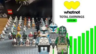 Я пытался продавать минифигурки LEGO Star Wars на всяких сайтах! Результат меня совсем не устроил!!