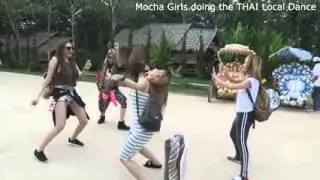 Mocha Girls Doing Thai Dance Local