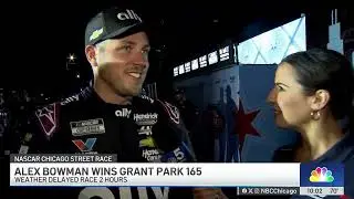 Alex Bowman WINS 2024 NASCAR Chicago Street Race!