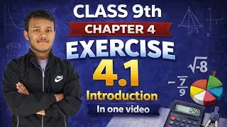 Class 9 Maths | Chapter 4 &ndash; Linear Equations in Two Variables | Exercise 4.1 Introduction