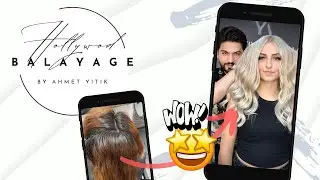 Hol dir jetzt die Geheimnisse des Balayage Blond der Stars: Friseur Weiterbildung by Ahmet Yitik