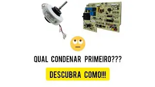 ERRO F6, Placa ou Motor Ventilador ?? Aprenda a identificar.