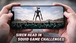 🛑Siren head In Squid Game