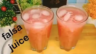 False ka sharbat Recipe// Refreshing Healthy Summer Special Falsa juice