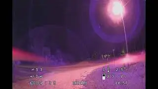RunCam Night Eagle 3  Christmas  Night no moon light ( Rush Tank mini 800mw VTX ) where's SANTA