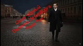 Панк рок Саша Чёрный - Окраина Петербурга CyberKas | AI Music & Video