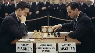 Bobby Fischer vs Arthur Bisguier. Ch USA New York (USA) 1958