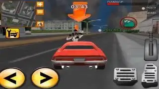 Crime race car drivers 3D - Gameplay video