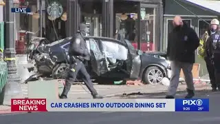 Multi-vehicle crash in Midtown Manhattan shuts down part of 2nd Ave.