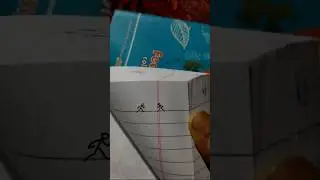 flipbook fight 🤜🤛 #flipbook #remix #flip #art #avee_player #funk #music #shorts