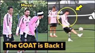 Lionel Messi returns to Inter Miami training with Suarez and De Paul for 2026 season