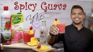 spicy guava innovative cocktail | white rum base cocktail by your indian bartender