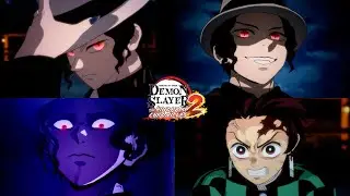 Demon Slayer Hinokami Chronicles 2 - All Muzan Unique Victory Poses & Unique Interaction w/ Tanjiro