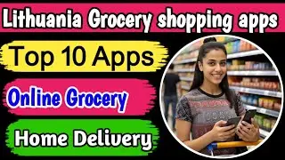 Lithuania grocery shopping apps | Lithuania delivery apps