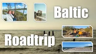 Vlog20 Four day road-trip discovering Lithuania and Latvia. Camping in a Skoda Fabia!