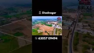 HMDA Plots @ Shadnagar near Microsoft data centre #villa #hyderabadrealestate #realestate