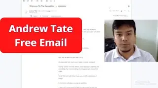 Andrew Tate First Email for us