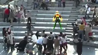 Kamen Rider ooo henshin(taka tora batta)