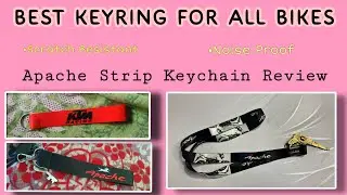 Best Keyring For bikes &bull; Best keychian For Apache&bull; Nylon Strip Keyring
