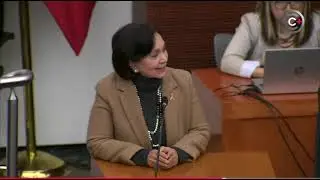 Amalia García Medina. Conmemoración del Día Naranja contra la violencia en contra de las mujeres.