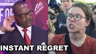 Black Professor SNAPS at White Liberal For Pushing 