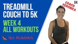 COUCH TO 5K | Week 4 - All Workouts | No Music | Treadmill Follow Along! #IBXRunning #C25K