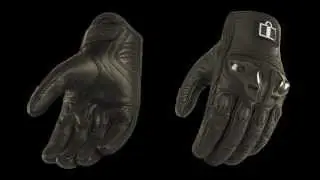 ICON - Justice Touchscreen Motorcycle Gloves - Sheps Cycle Shack
