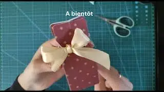 Tuto boite rapide et facile noel #tutoscrap #scrapbookingideas #noel #tutorial #diy