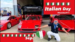 Italian day. Caffeine and Machine. 
