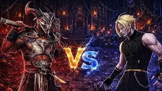 [ KOF Mugen ] Evil Shao kahn vs Omega Adel Epic Fight Full Battle 