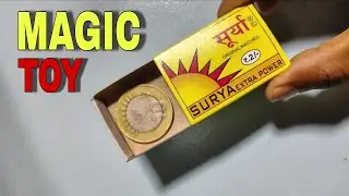 Matchbox coin magic trick | Matchbox magic toy tutorial