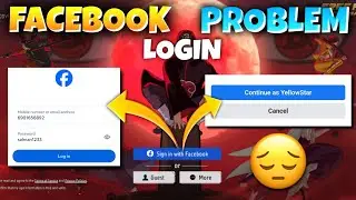 Free fire me Facebook id login nehi ho raha hai | free fire login problem | how to login free fire