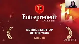 Retail Startup of the Year Award 2021 - Daalchini by Entrepreneur India