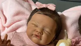 CHANGING AND NAME REVEAL OF MY NEWEST REBORN BABY!!! GRACIE MAE BY LAURA LEE EAGLES🩷🩷🩷