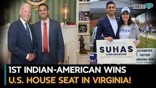 Meet First Indian-Origin Suhas Subramanyam To Wins US House Seat in Virginia
