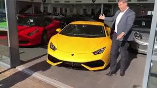 Redline customer collects his new Lamborghini Huracan!