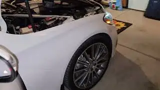 W205 install front camera with android screen 