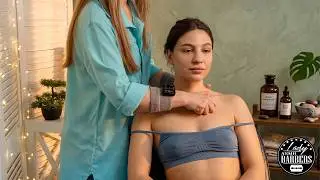 Расслабляющий ASMR-массаж плеч от парикмахерши Лиды