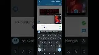 tutorial cara setting running text 2sisi