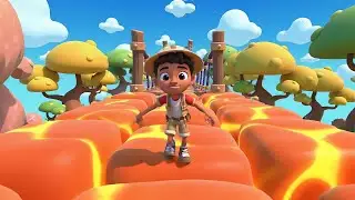 Fortnite Mini Explorer Slipped on the Lav | Kids Songs & Nursery Rhymes