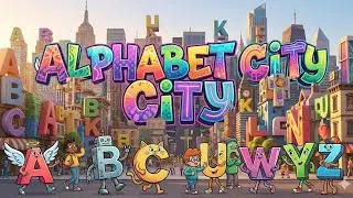 Alphabet City 🏙️ [S1_E47] | Fun Learning ABC 3D Cartoon for Kids