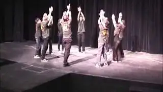 NINE Bah&aacute;'&iacute; Youth Workshop Colorado - Step Dance  1-16-2011