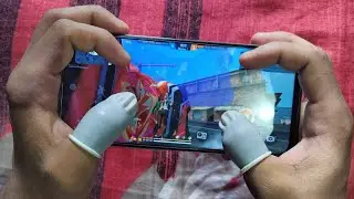 Handcam ⚡ 4 Finger Claw Free Fire Pro Player In Realme 6 FF