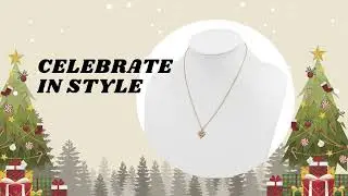 🎀 Shopping for holiday elegance? This Two-Tone Leaf Necklace will light up their season!