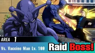 I Fought A Level 100 Raid Boss SOLO! One Punch Man Game