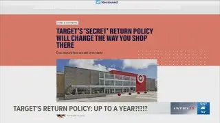 Return Your Target Items, A Full Year After You Bought It