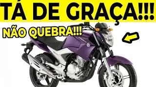 🔥🚨10 MOTOS IGNORADAS QUE SÃO BARATAS E VALEM OURO EM 2025!!! TANQUES DE GUERRA!!!🚨🔥