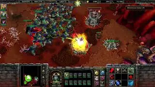 Warcraft III How powerful of Naga Air Force  - Naga Couatl vs Three (3x) Fel Orc (娜迦飞蛇 vs 三个邪恶兽族)