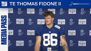 Thomas Fidone II on His Journey to the NFL | New York Giants